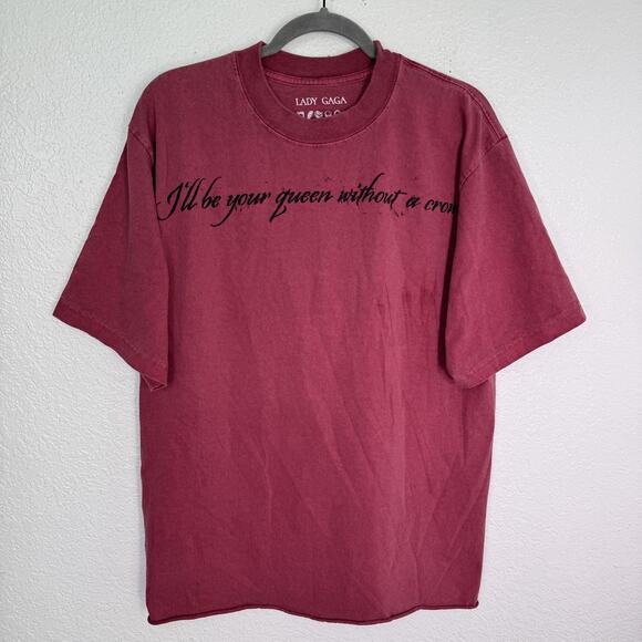Lady Gaga Tour Shirt Large Mayhem Ball Queen Chessboard Concert Merch 2025 - Picture 1 of 10